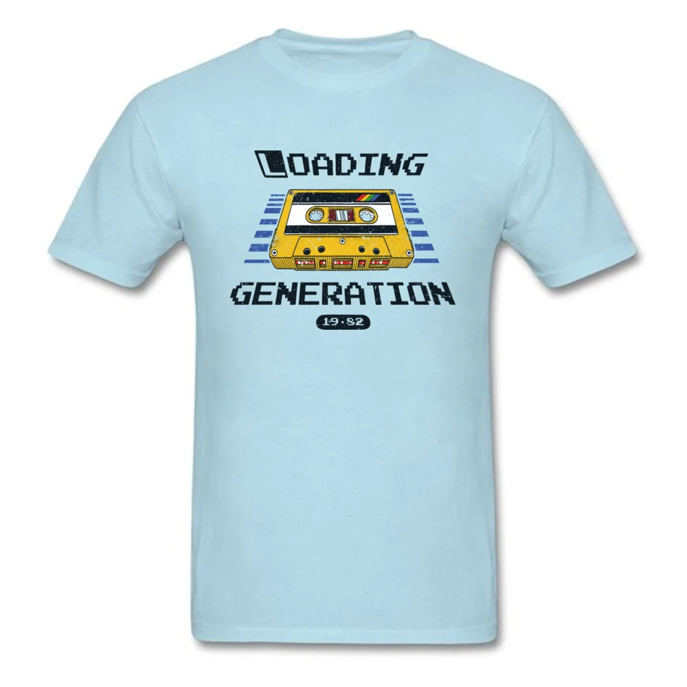 PrintingPrint Short Sleeve T Shirt April FOOL DAY 2018 New Crew Neck 100% Cotton T-Shirt Men T Shirt Loading Generation  Loading Generation light