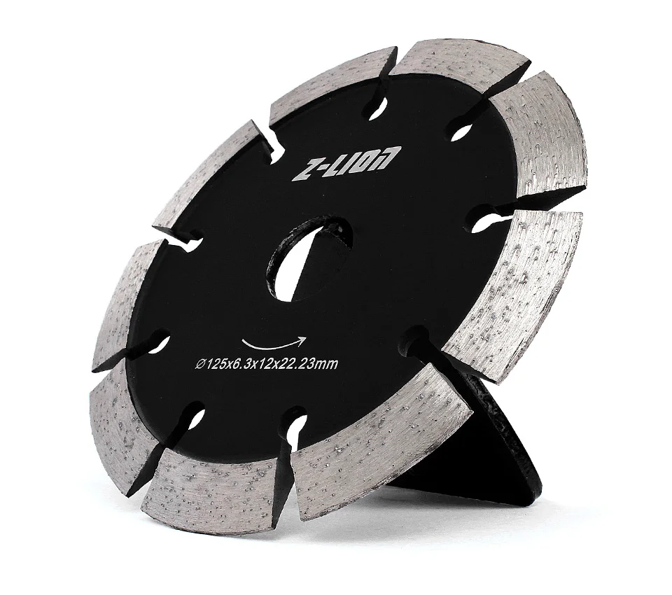 Z-LION 5 "стены Chaser Diamond Tuck точка лезвие Chaser и расширить трещины бетона мрамор круговой пилы диск лезвие Rozadora инструмент