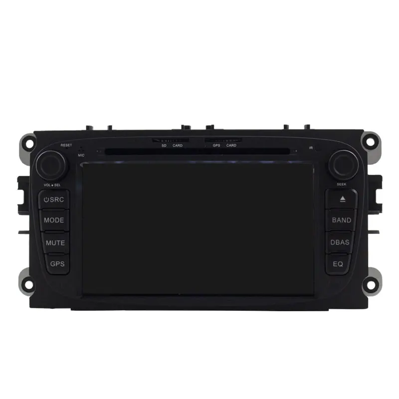 JDASTON Android 9,0 автомобильный dvd-плеер для Ford Focus/S-MAX/Mondeo/C-MAX/Galaxy мультимедиа 2 Din Автомобильный Радио gps Навигация стерео - Цвет: Black