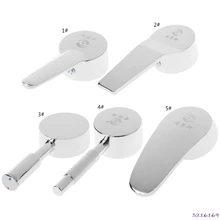 Хромированный кран для раковины с ручкой, переключатель клапана, аксессуары для ванной и кухни