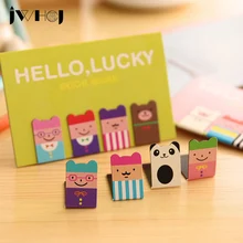 4 шт./компл. JWHCJ kawaii Мультяшные закладки магнит Эсколар бумажные закладки канцелярские zakka школа supplie papelaria