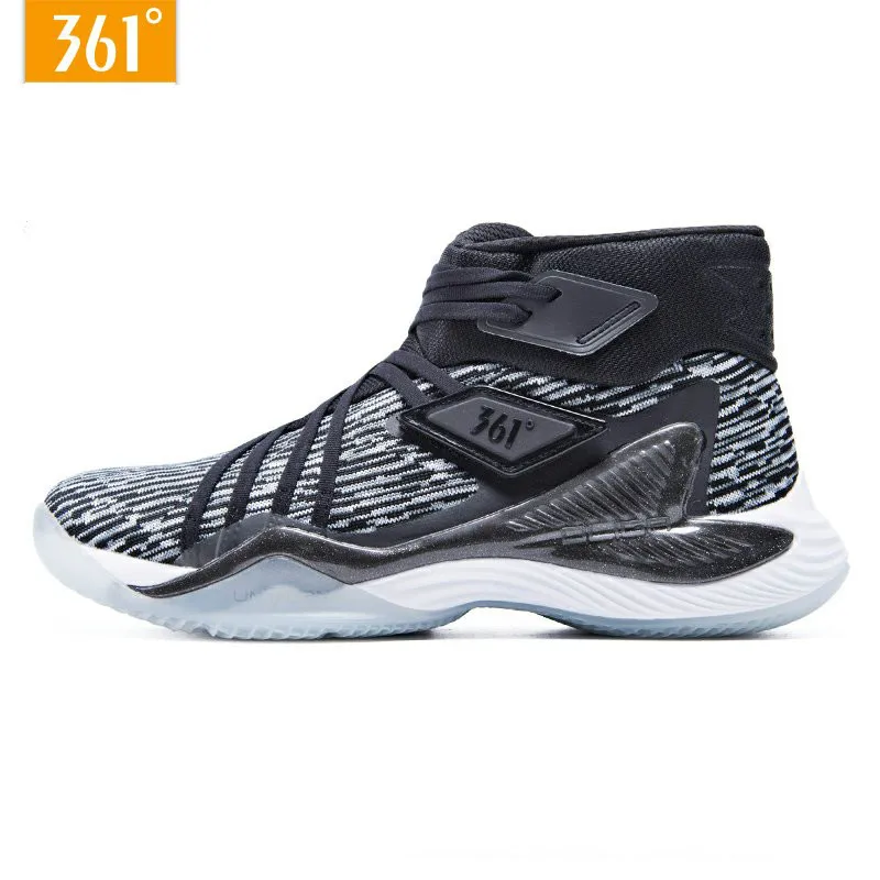 

Man High top 361 Basketball Shoes Men's Cushioning Light Basketball Sneakers Anti-skid Breathable Outdoor Sports Shoes