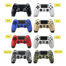 Wireless Bluetooth Game Controller for Sony PS4 PlayStation 4 Controller for Dual Shock Vibration Joystick Gamepad for PS4