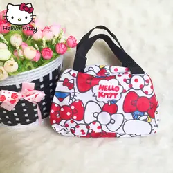 Рисунок «Hello Kitty» сумки моды одного плеча Наплечная Сумка Для женщин Путешествия Чемодан компактные сумки для хранения Чемодан плюшевые