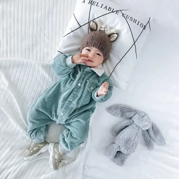 

Corduroy Winter baby boy clothes warm snowsuit baby girl clothes fashion onesie Outwear clothing for baby kids newborn clothes