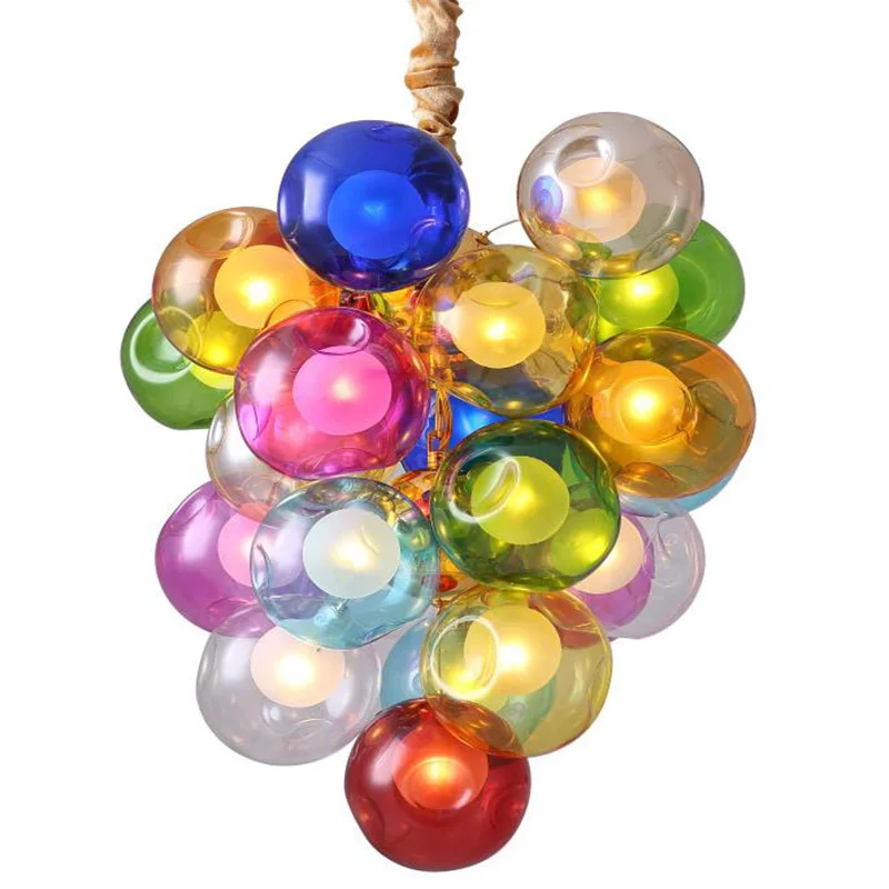 Novelty colorful balloon Pendant Lights Nordic hanging lamps creative