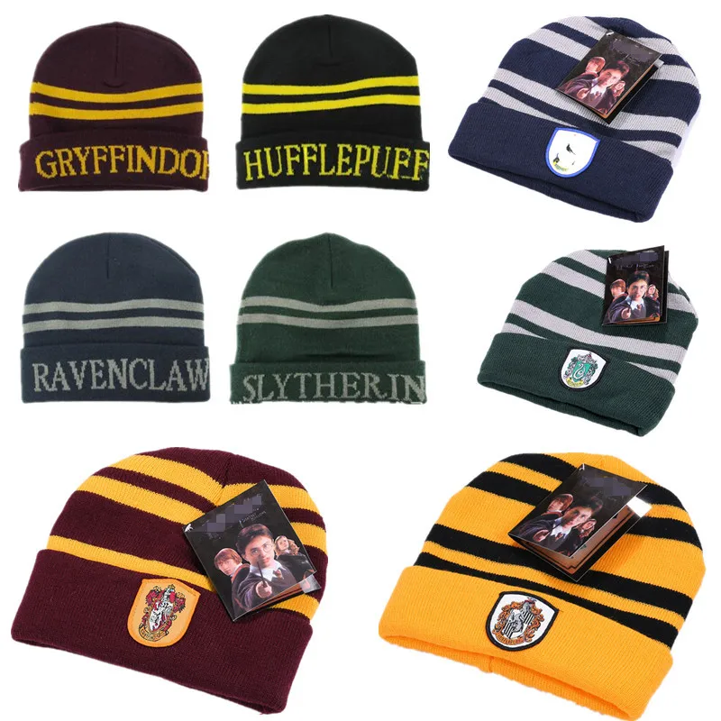 шарф гарри поттер шапка гриффиндор плюшевые шапки Косплэй костюм Gorro Харри Шапка