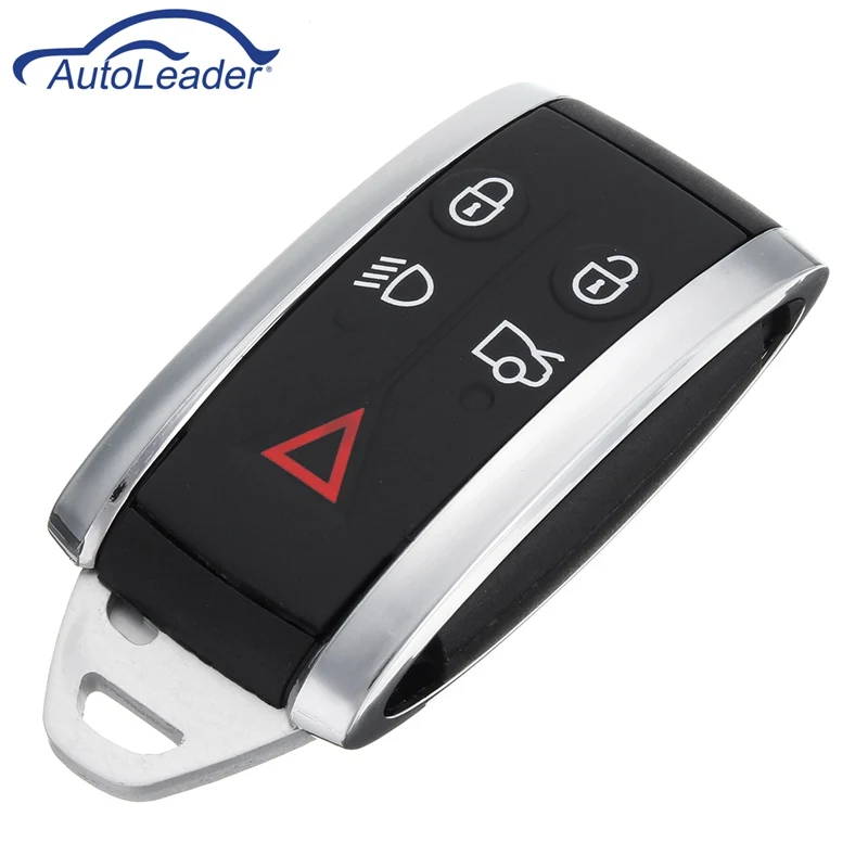 Чехол брелок без ключа для Jaguar XF XK XKR X Type S 2007 2008 2009 2010 2012 5 кнопок|shell case fob|shell caseshell