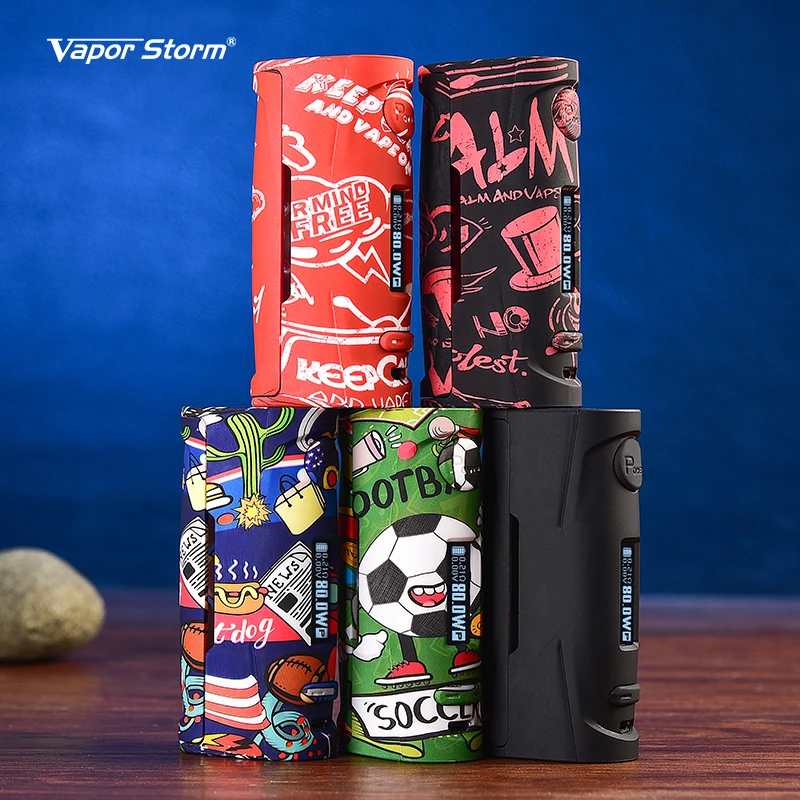 Боксмод Vapor Storm Puma Baby 80 Вт VW TC модная электронная сигарета с легкой поддержкой