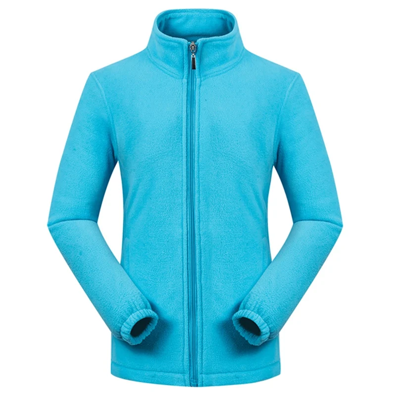 

Women Winter Thermal Ski Coats plus size Full-Zip Jacket Fleece Top Jacket Trekking Camping Hiking Overcoat