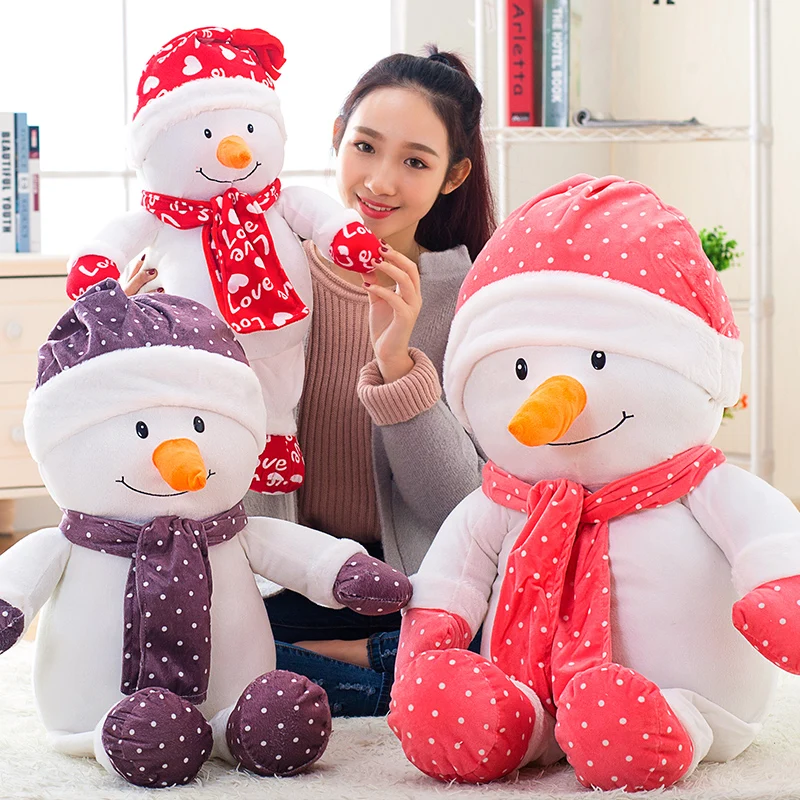 large snowman soft toy