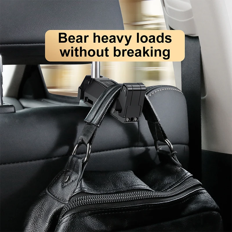 Baseus Car Backseat Phone Holder Hook Auto Fastener Clip Cellphone Holder Seat Back Bag Hanger Clip In Car For iPhone XR Xiaomi