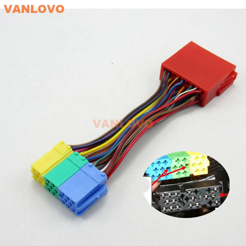 20 контактный распределительный кабель адаптера для Audi Seat Skoda VW|audi adapter cable|audi cablevw
