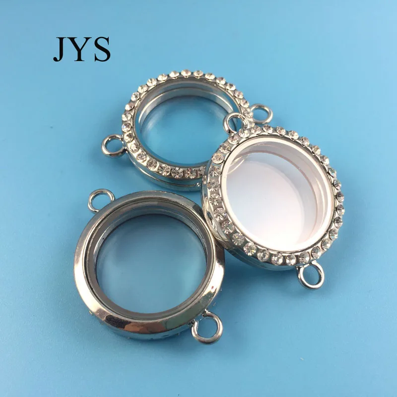 

HOT SALE 30MM 1PC/LOT ROUND GLASS PHOTO LOCKET PENDANT CRYSTAL RHINESTONE MEMORY FLOATING PICTURE FRAME PENDANTS