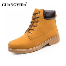 2017 frauen stiefel Mode Martin Stiefel Schneeschuhe Im Freien Beiläufigen günstige Holz stiefel Herbst Winter Liebhaber schuhe ST01