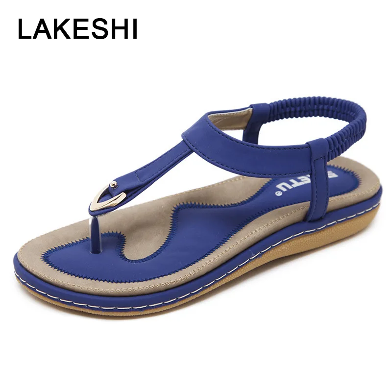 

Plus Size Rhinestone Women Sandals Flip Flops Flat Sandals Comfort Women Shoes Beach Shoes Woman Sandalie Female Zapatos Mujer