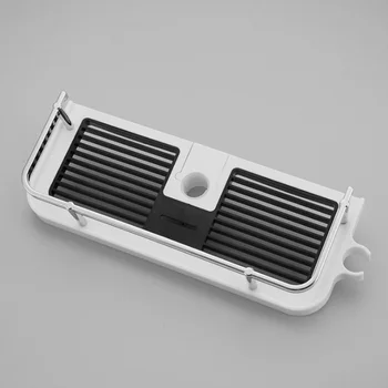 

Bathroom Pole Shelf Punch-free Shower Bath Storage Caddy Rack Organiser Hollow Tray Holder DC120