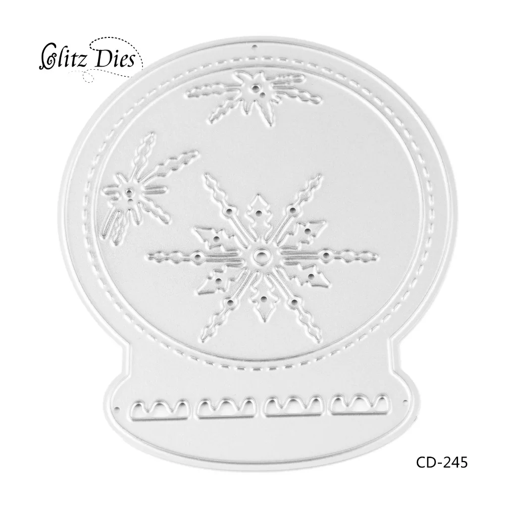 

Mirror Pattern Snowflake Design Cutting Dies For DIY Scrapbooking Decorative Craft Photo Album Embossing DIY Paper Crad.