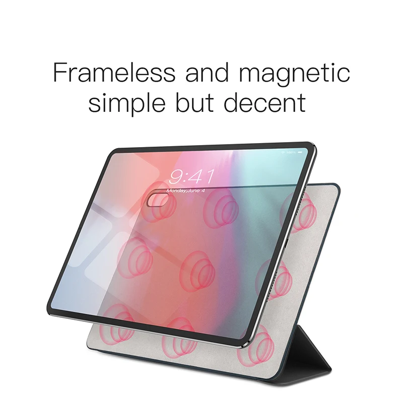 Baseus For iPad Pro Case 2018 11 Inch Magnetic Auto Sleep Wake Up Smart PU Leather Protective Case Cover For Apple iPad Pro 12.9