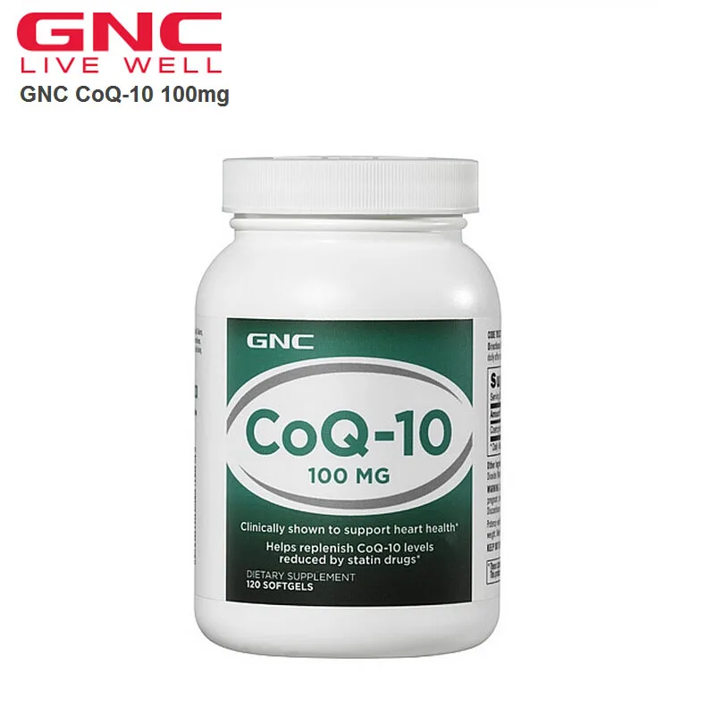 

Free shipping CoQ-10 100mg 120 softgels Protect the heart strengthen heart Improve immunity