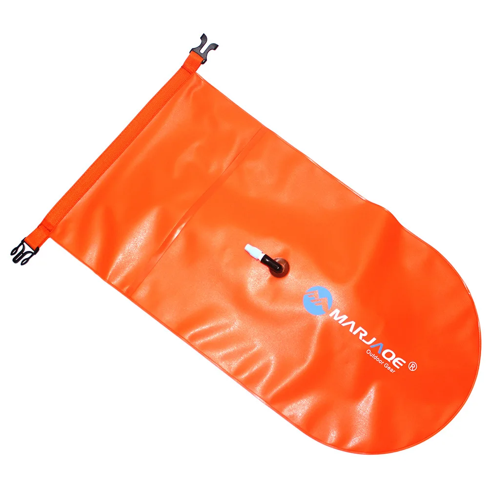 20 l bolsa impermeable al aire libre bolsa seca bolsas de natación inflables flotación de almacenamiento vida Buoy Rafting kayak río Trekking bolsas