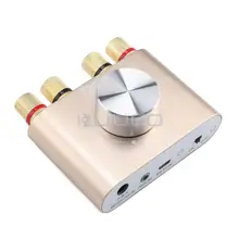 Гриб Мини 30 Вт + 30 Вт Bluetooth Усилитель Беспроводной приемник Аудио Усилитель для Сабвуфера/Книжная Полка громкоговоритель бесплатная доставка