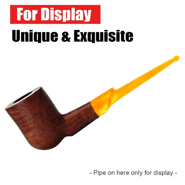 Buy MUXIANG Yellow Acrylic Mouthpieces Pipe Stems