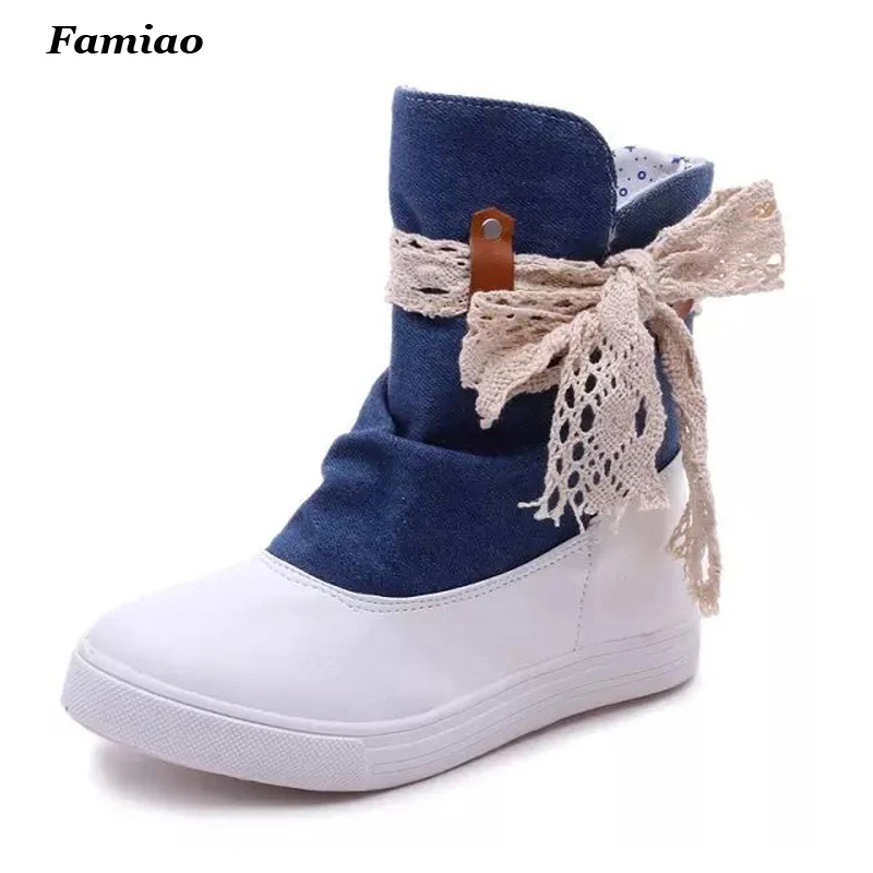 kandylane casual fashion flat boots