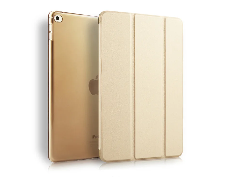 Умный чехол ZVRUA YiPPee из цветной искусственной кожи для iPad Air 2 с магнитом режим
