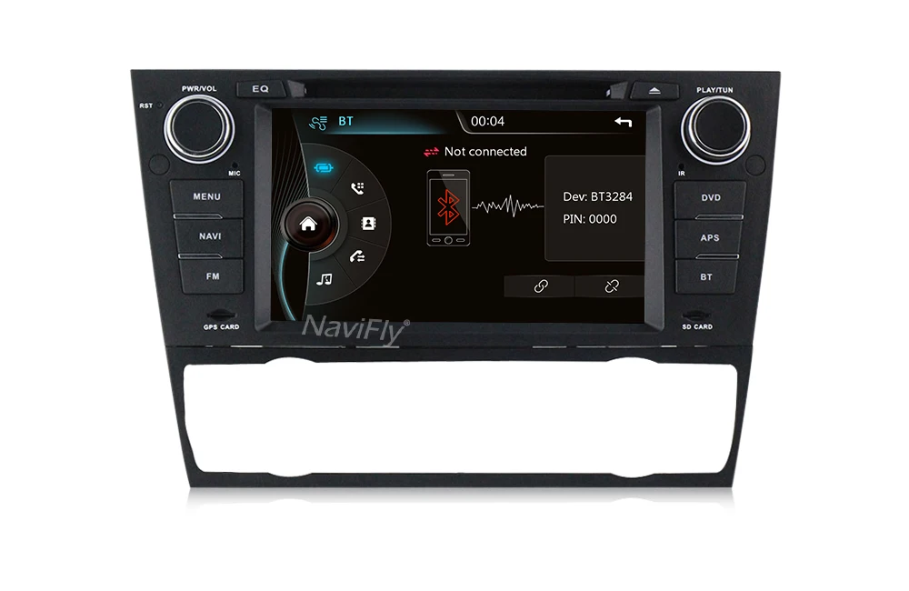 Flash Deal NaviFly Europe RDS Original UI Car DVD player radio audio For BMW 3 Series E90 E91 E92 E93 With Car GPS navigation BT USB E90 12