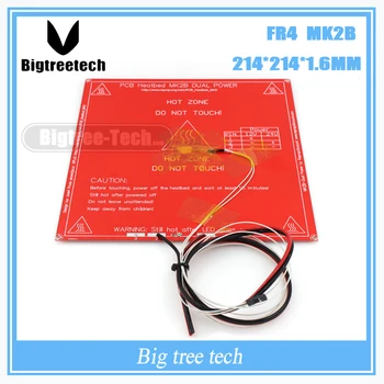 

3D Printer Parts MK2B Heated+LED+Resistor+Cabel+100K ohm Thermistors PCB Heated Bed With three color