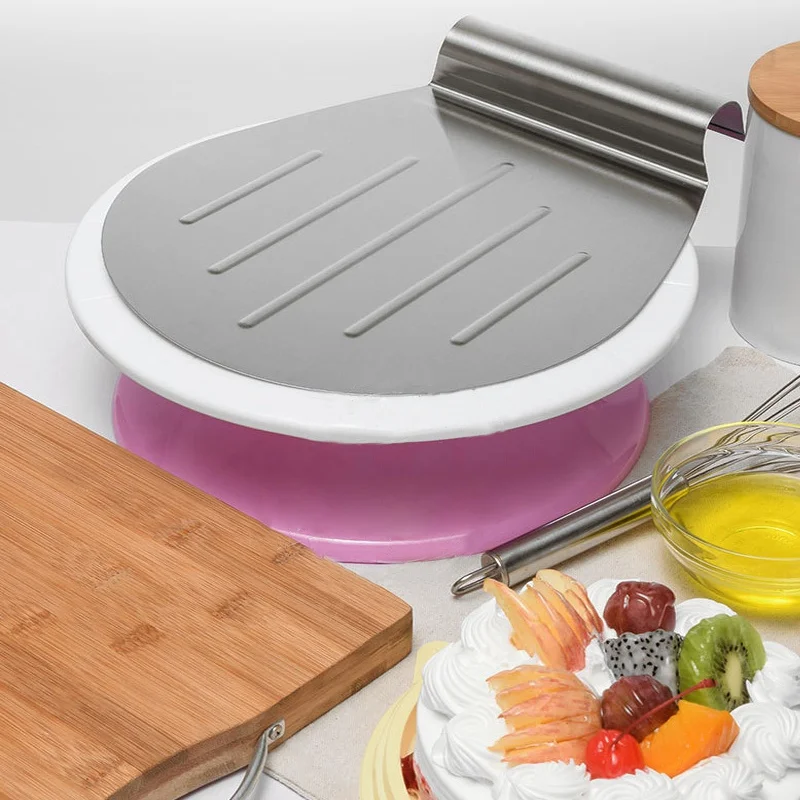 1pc Cake Pizza Shovel Stainless Steel Pizza Cutter Cake Shovel Non-slip Shovel Moving Cake Baking Tools Kitchen Bakeware
