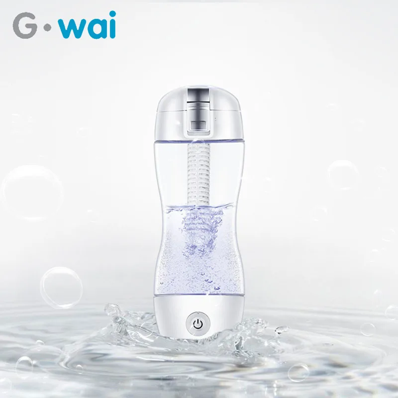

350ML Portable Hydrogen Generator Water Filter Hydrogen-rich Health Cup Electrolysis Hydrogen Drinking Antioxidant Energy Cup