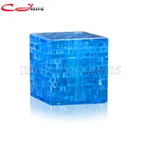 Hot-selling the magic of deformation 3d stereoscopic crystal puzzle. Fight inserted plastic for children's educational toys
