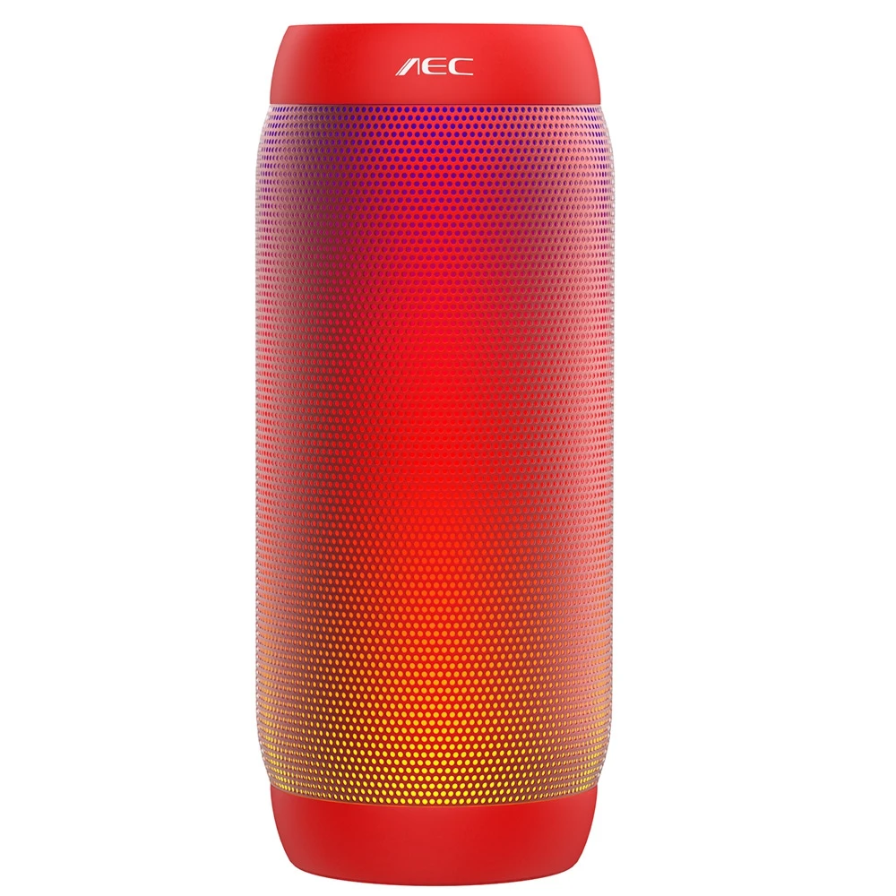 AEC BQ 615 PRO портативный динамик LED Красочный беспроводной Bluetooth V3.0 HIFI стерео 3 5 мм