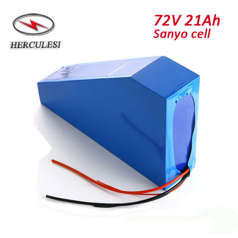 3500W 3000W 72V Enduro Electric Motorcycle Battery 20S7P 18650 30Q Li ion 72V 20Ah Lithium