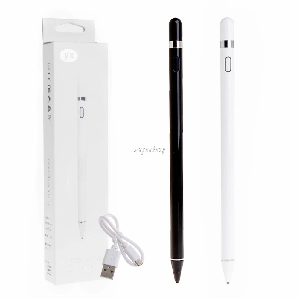 

USB Rechargeable Electronic Active Stylus Pen Touch Screen Stylus Pen For iPad iPhone Samsung Tablets Electronics Stocks