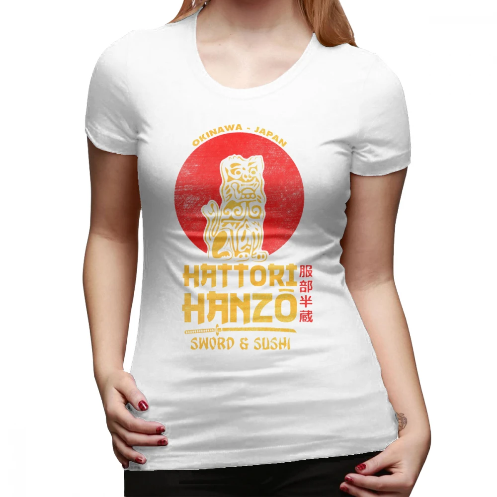 Quentin футболка Тарантино Хаттори Ханзо футболка графическая уличная одежда женская футболка забавная белая женская футболка с коротким рукавом
