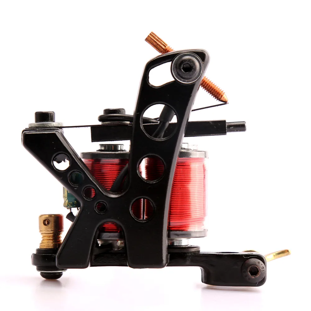 1pc Professional Tattoo Machine Liner And Shader Steel 