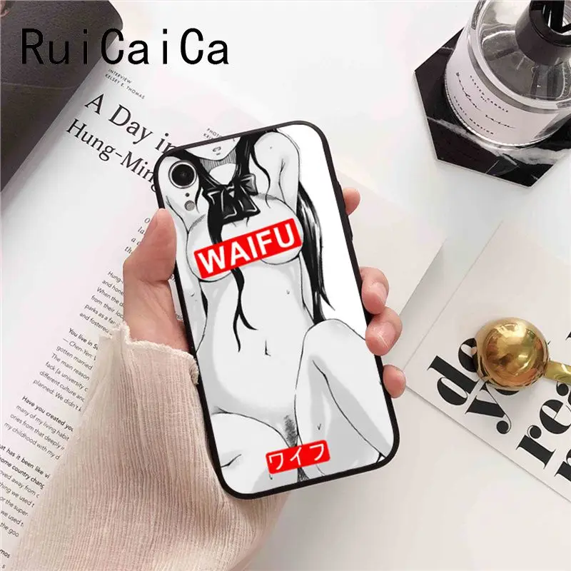 Cartoon sexy girl Sugoi Senpai Anime waifu