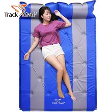 Пара надувной матрас! толщиной 3 см подушка может быть соединены Автоматическая надувные палатки влаги наматрасник многопользовательский