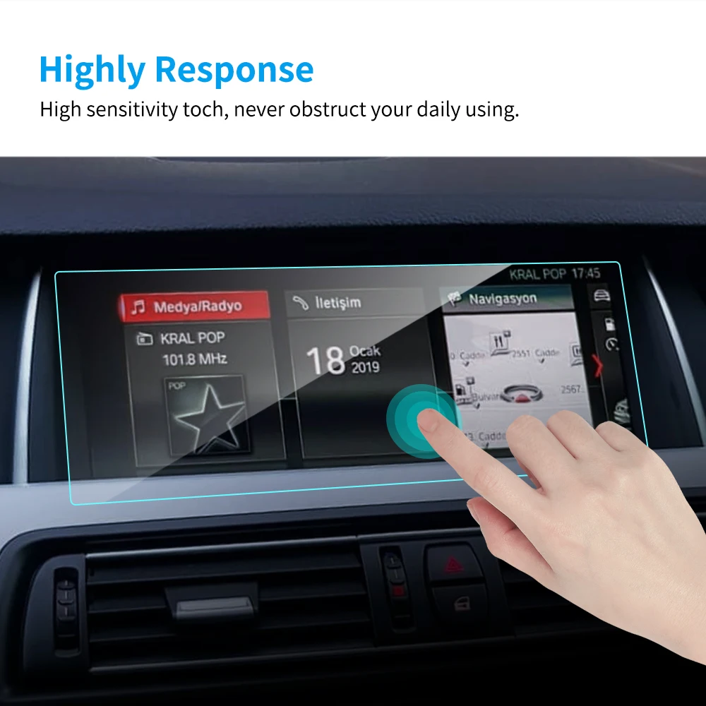 Автомобильная защита экрана GPS навигатора для BMW E90 G11 G12 F15 F16 F25 F26 F45 F46 F48 E70 E71 G05 G07 G32