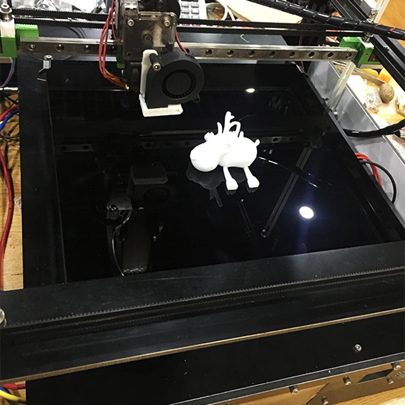 Новинка 2017 года 3d принтеры Восток Gecko DIY линейная направляющая укрепить корпус