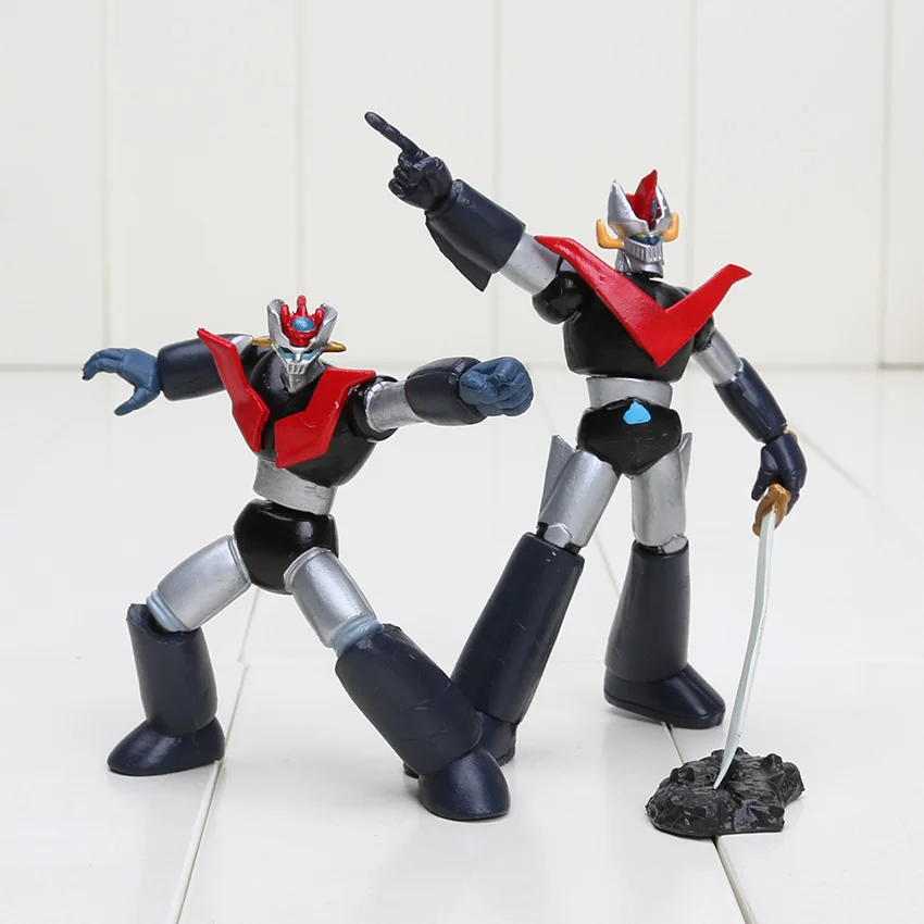 2 шт./компл. 7 9 см Mazinger Z Аниме ПВХ фигурка детские игрушки Chritmas|toy airplane party favors|toy lottoys