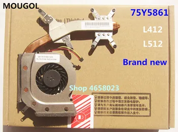 

MOUGOL New/Orig CPU Cooler Cooling Fan Heatsink for Lenovo ThinkPad L412 L512 SWG Discrete Graphics 75Y5861 75Y5862