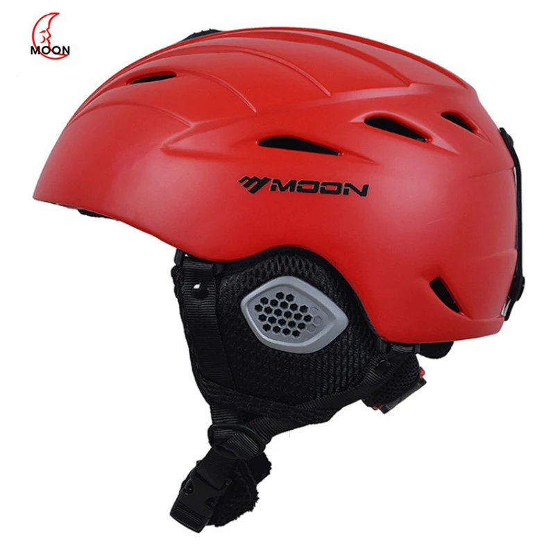 Luna Capacete de Esqui integrado de Unisex al aire libre de esquí Snowboard seguridad deportes equipo de esquí Casque de esquí de a41
