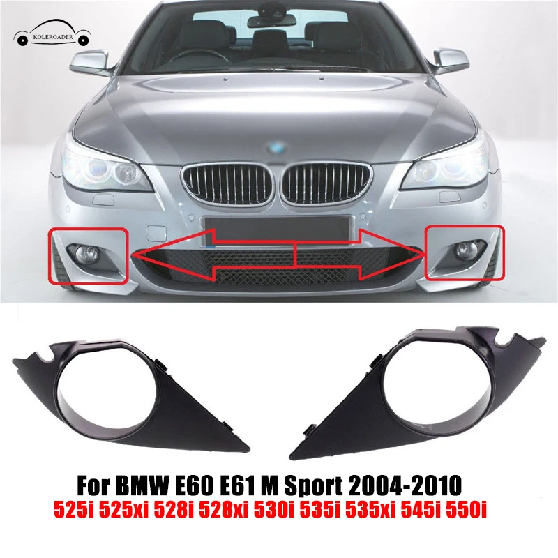 2x Front Bumper Fog Light Grill Grille Cover Frame Fog font b Lamp b font Insert