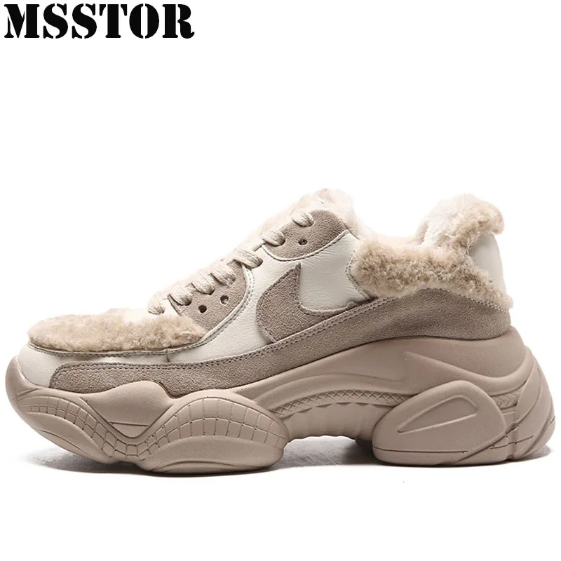 

MSSTOR 2018 New Arrivals Winter Sneakers For Women Athletic Walking Sport Shoes Woman Brand Casual Fashion Ladies Sneakers