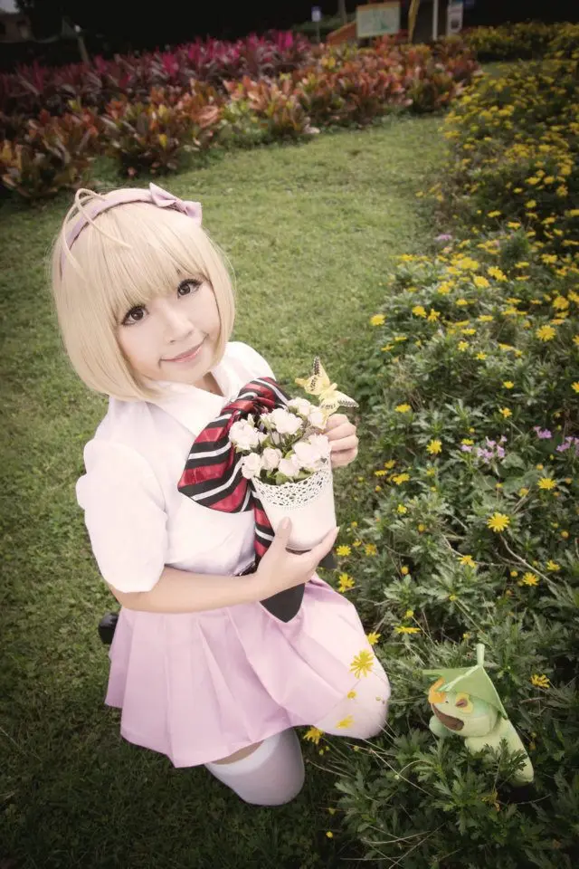 Anime Blue Exorcist Ao no Exorcist Cosplay Shiemi Moriyama Costume