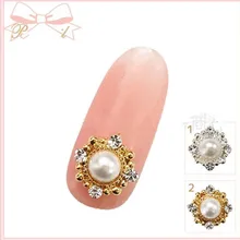 10 шт 3D жемчуг AB кристалл круглый украшения ногтей/AB Стразы Блеск Шарм ногтей DIY деко/ювелирные изделия ручной работы поставка